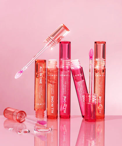 LAMEL All in One Lip Tinted Plumping Oil №401 Peachy 3ml
