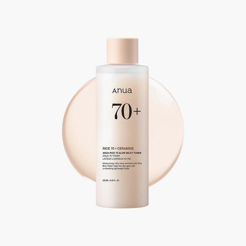 Anua Rice 70+ Ceramide Glow Milky Toner 250ml