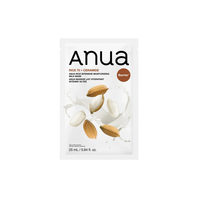 Anua Rice 70 Intensive Moisturizing Milk Mask