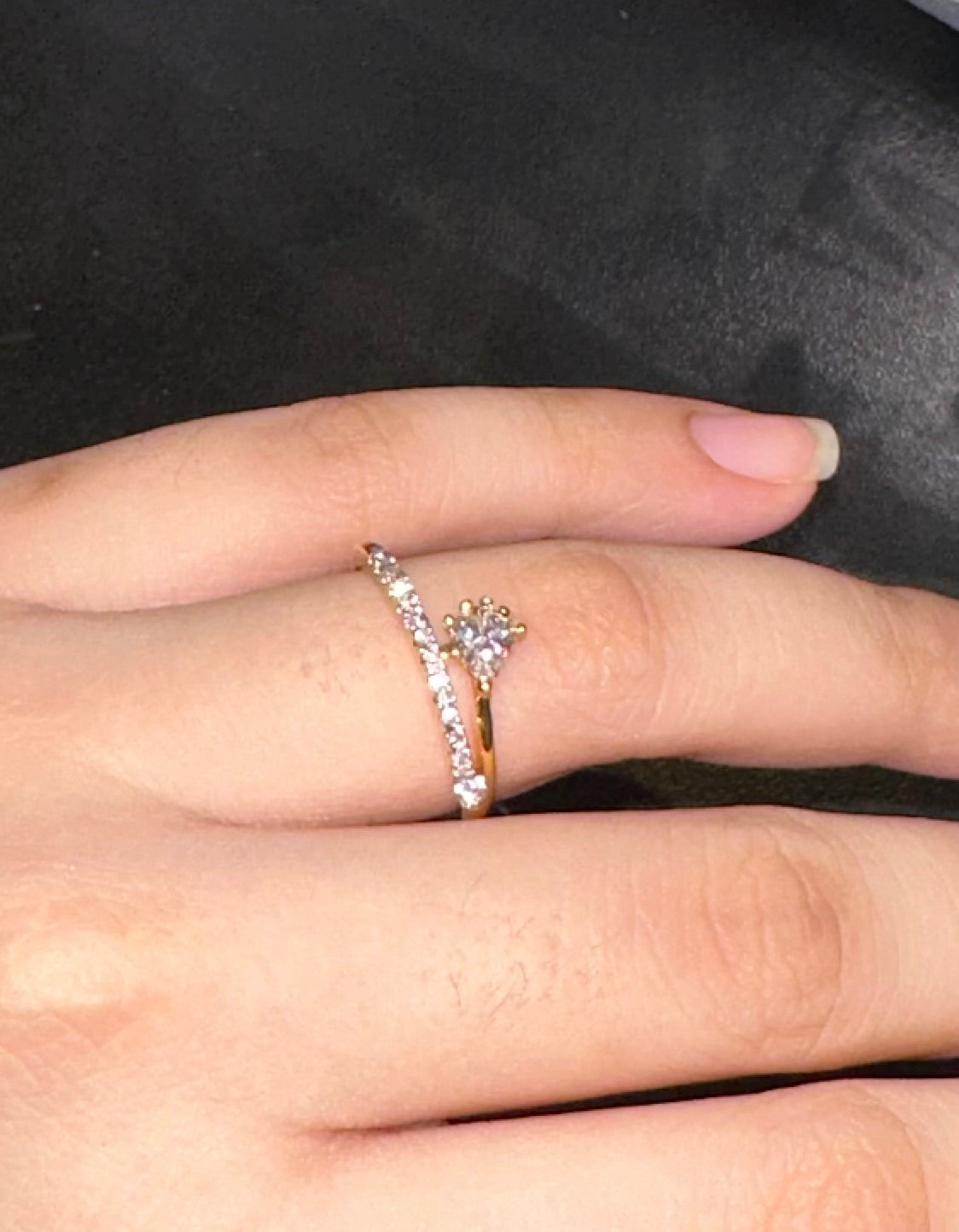 Drop Stone Band - Aloro Jewels