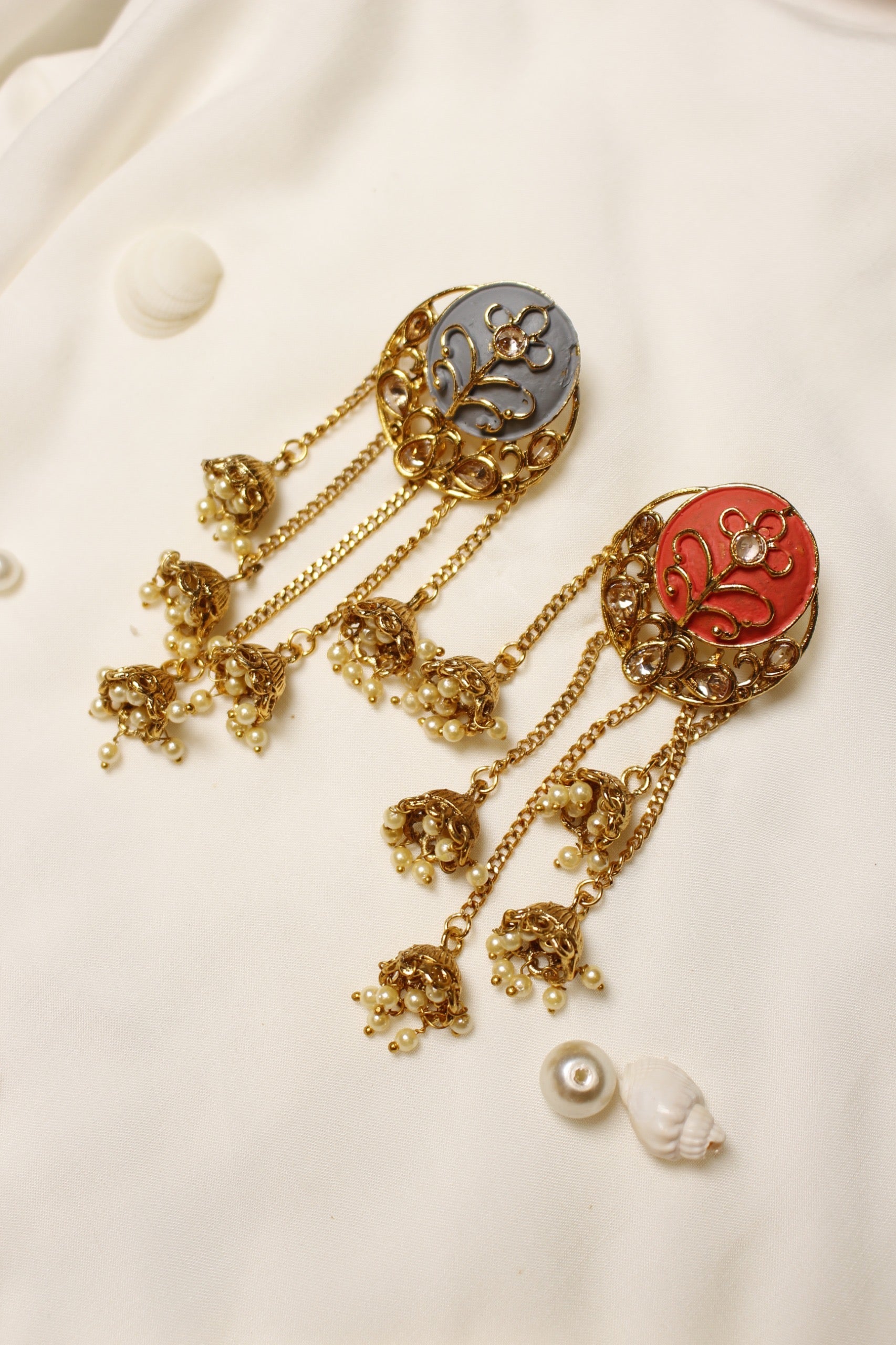 Drop Chain Earrings - Aloro Jewels