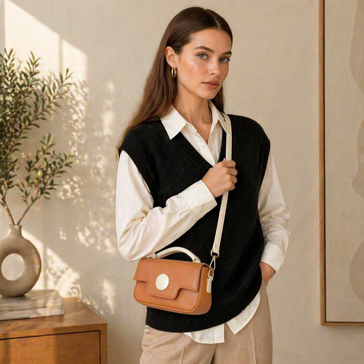 The dot satchel Crossbody bag - Bellabags