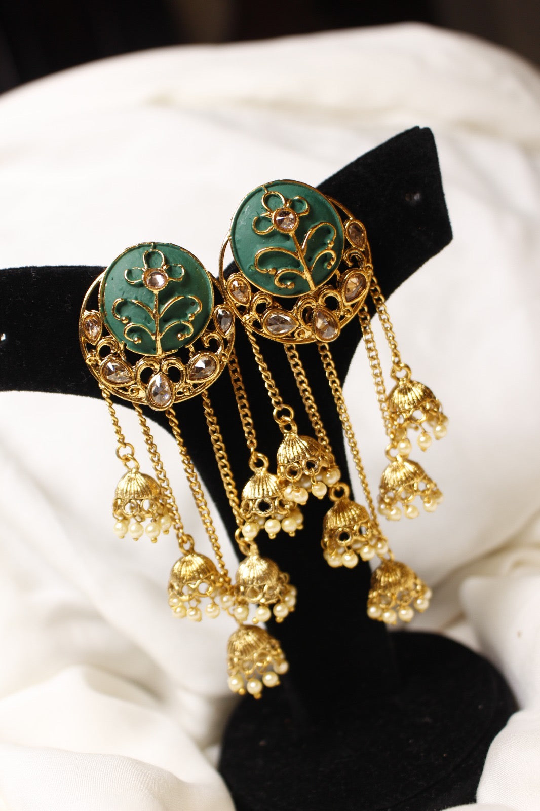 Drop Chain Earrings - Aloro Jewels