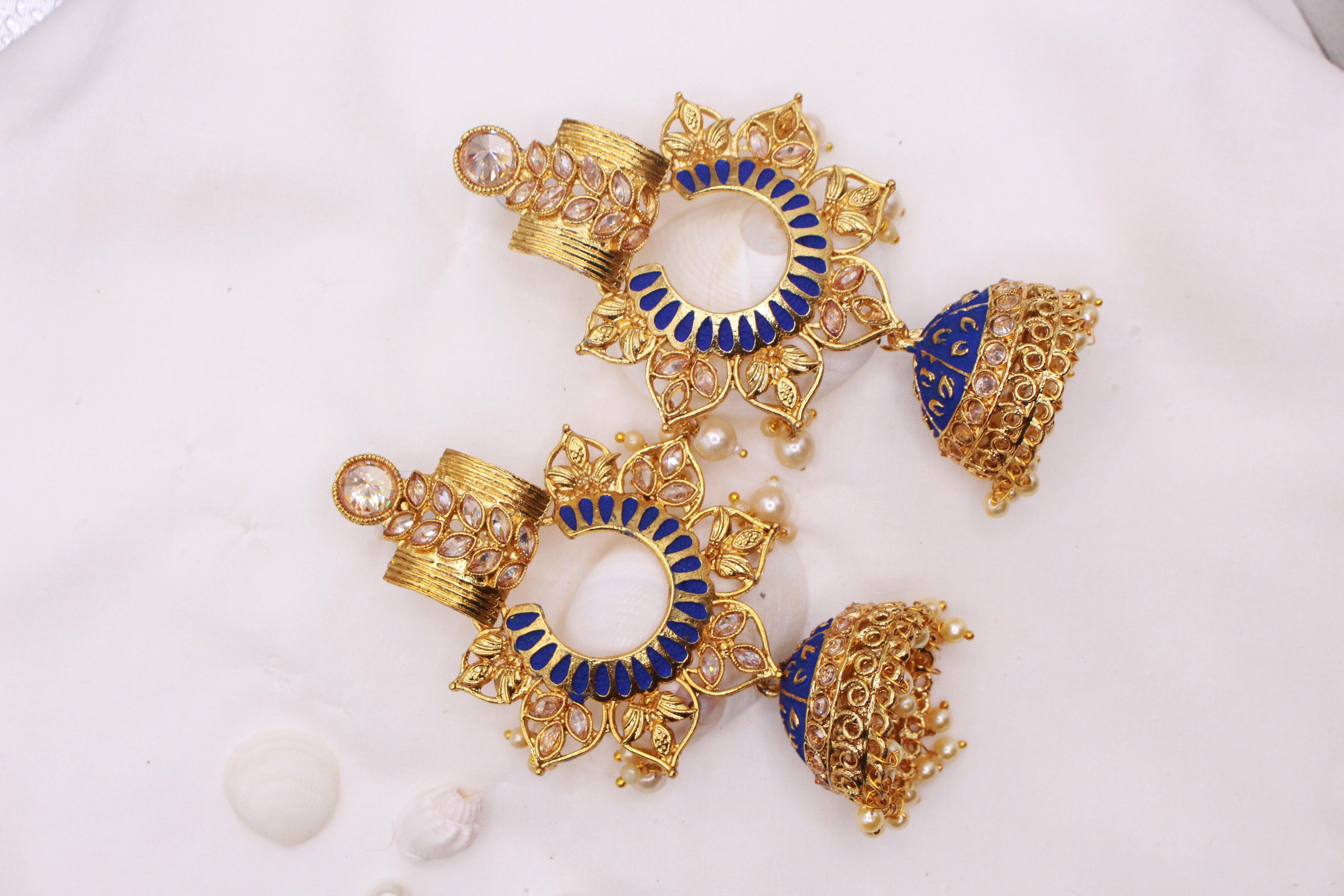 Long Floral Jumke - Aloro Jewels