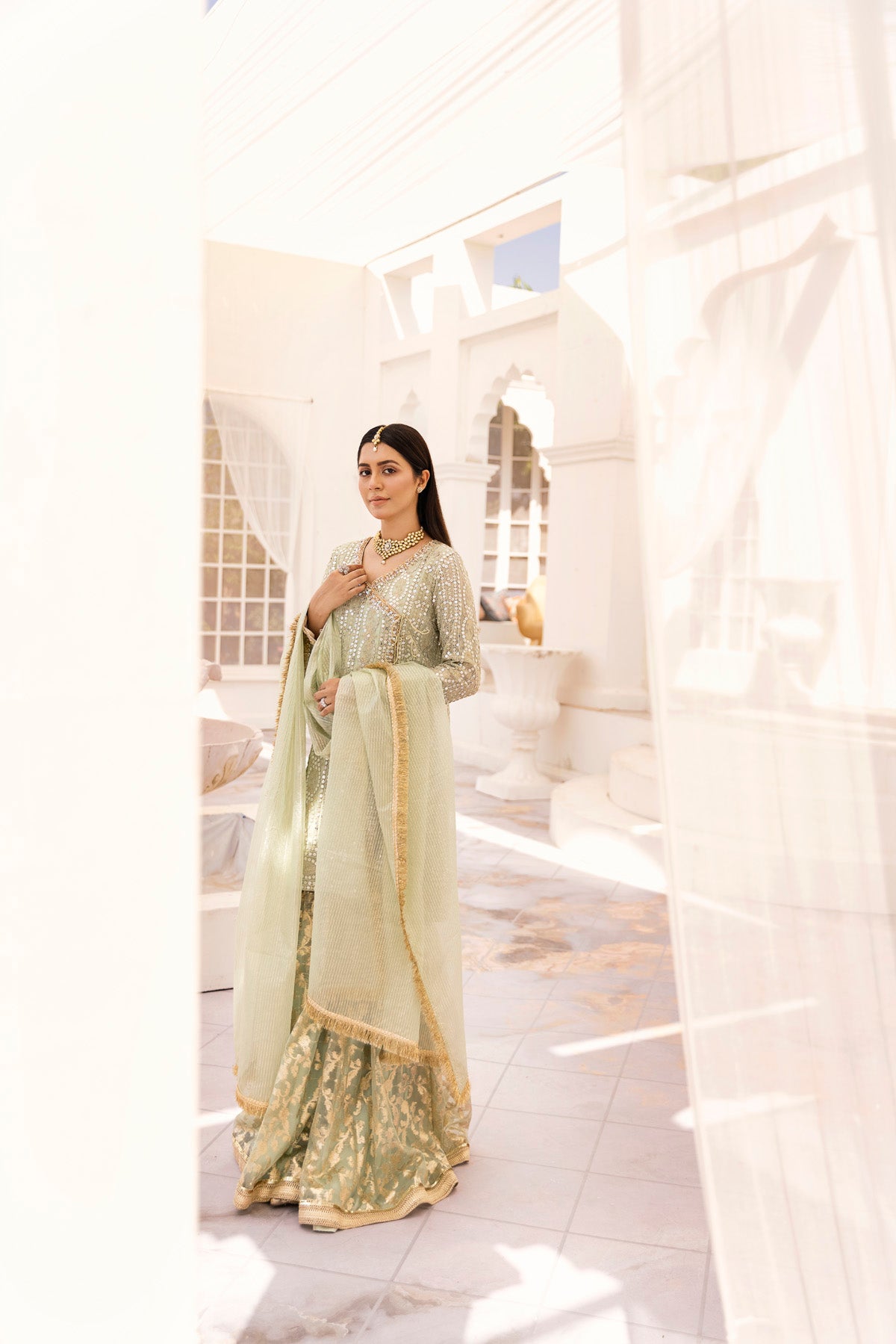 Rekha 3 Piece Stitched - Javeria Zoa
