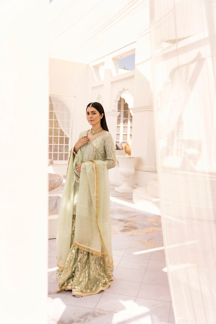 Rekha 3 Piece Stitched - Javeria Zoa