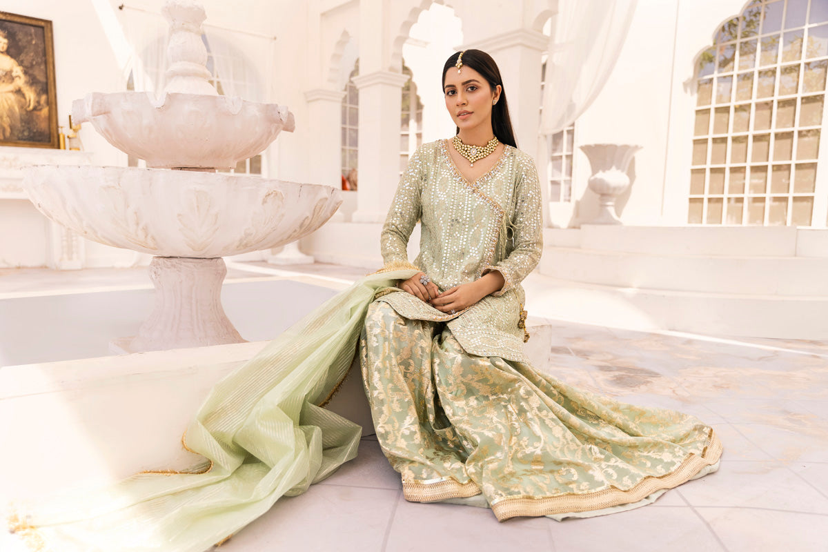 Rekha 3 Piece Stitched - Javeria Zoa
