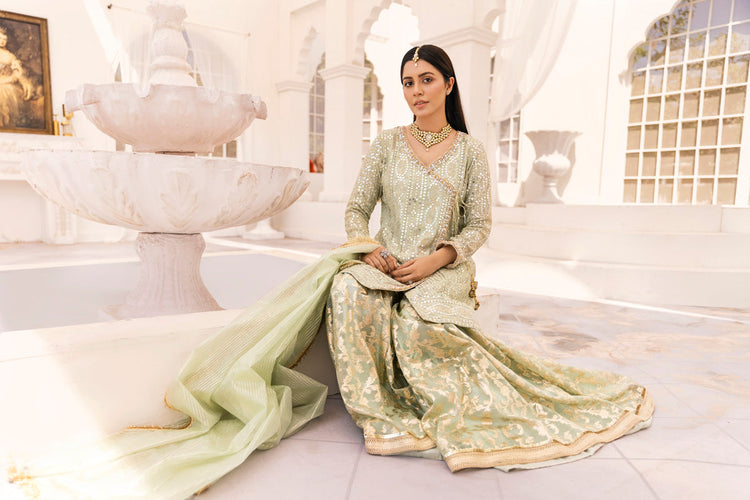 Rekha 3 Piece Stitched - Javeria Zoa