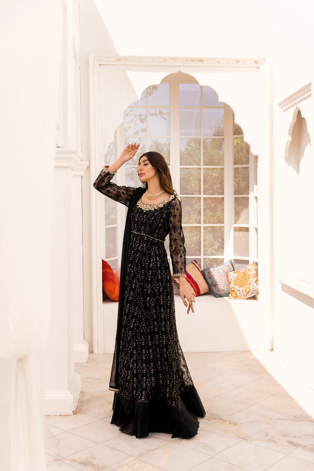 Reyna 3 Piece Stitched - Javeria Zoa