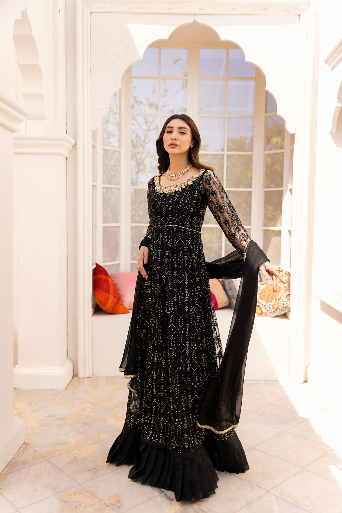 Reyna 3 Piece Stitched - Javeria Zoa