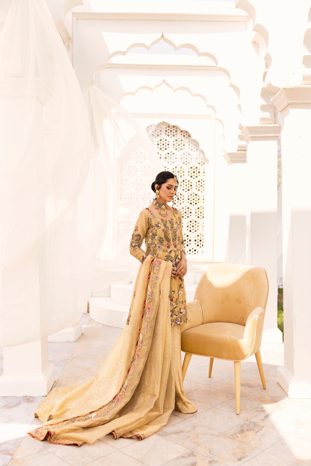 Noorain 3 Piece Stitched - Javeria Zoa
