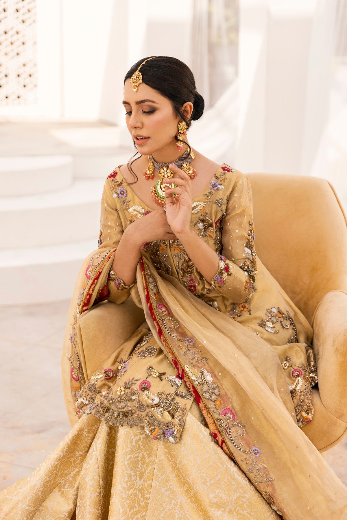 Noorain 3 Piece Stitched - Javeria Zoa