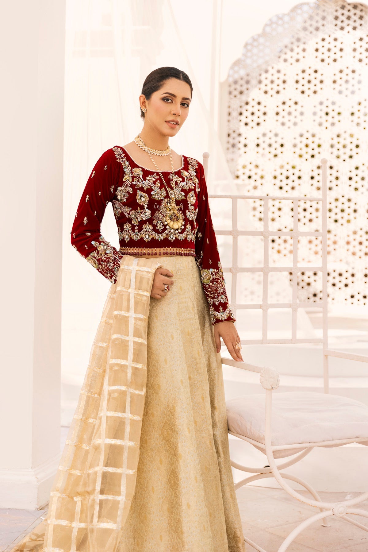 Arya 3 Piece Stitched - Javeria Zoa