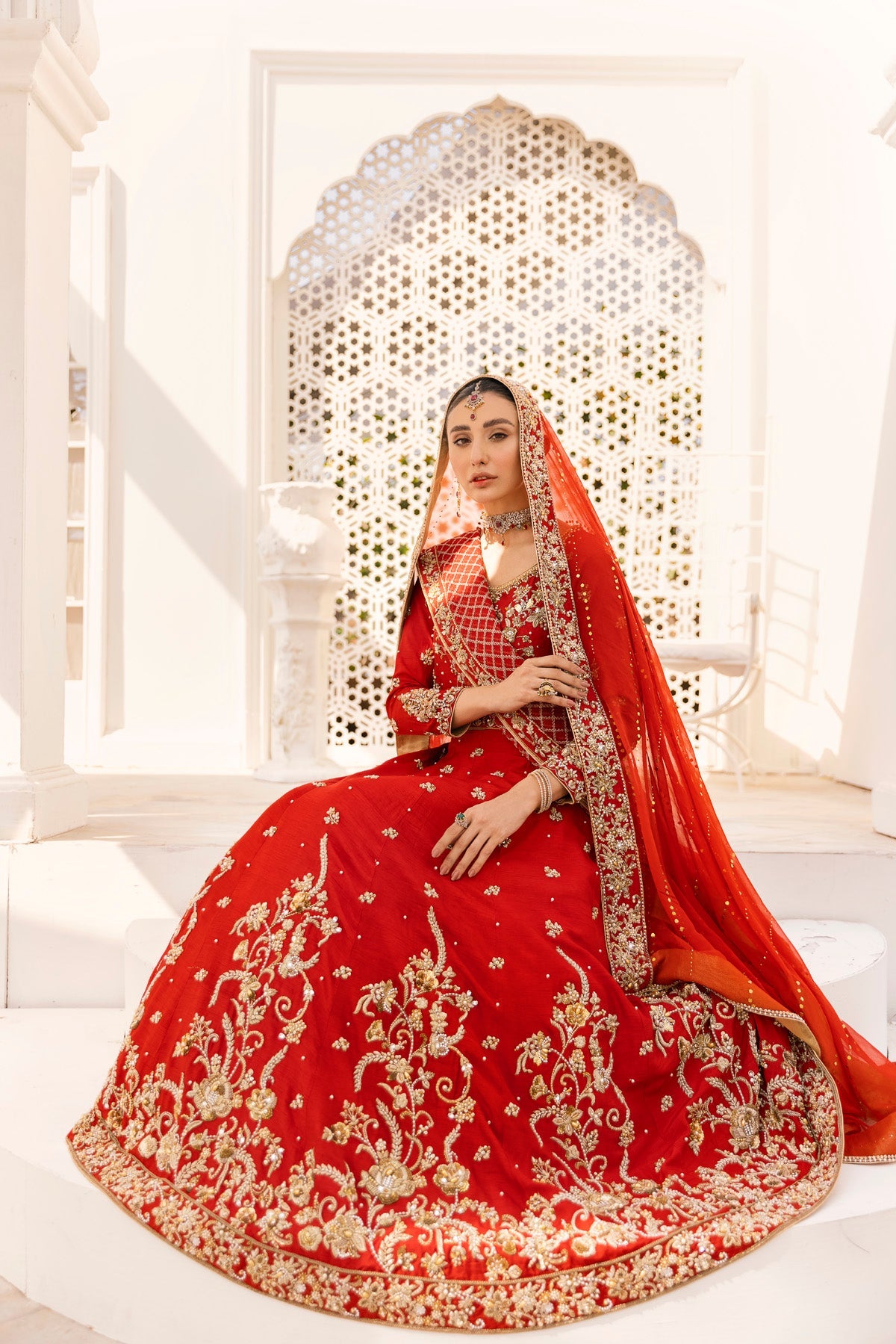 Kanwal 3 Piece Stitched - Javeria Zoa