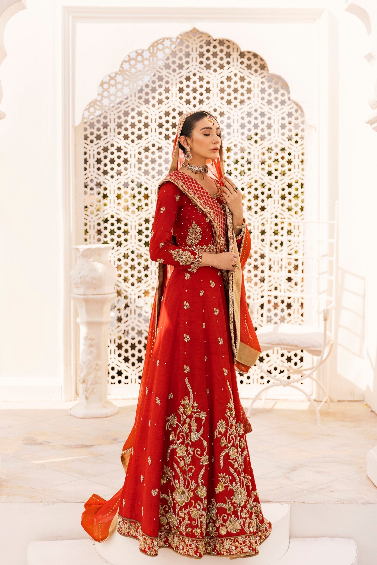Kanwal 3 Piece Stitched - Javeria Zoa
