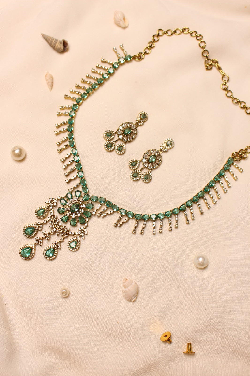 Drop Neck Set - Aloro Jewels