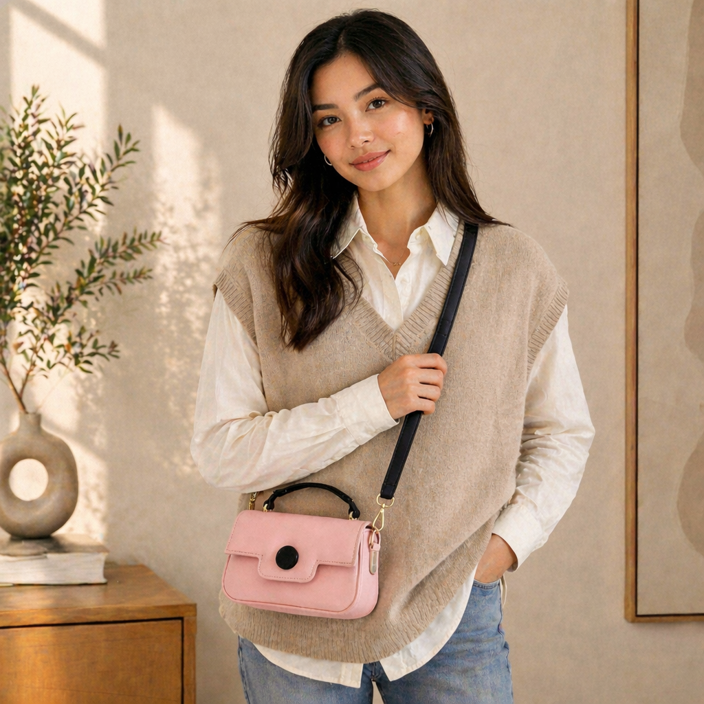 The dot satchel Crossbody bag - Bellabags