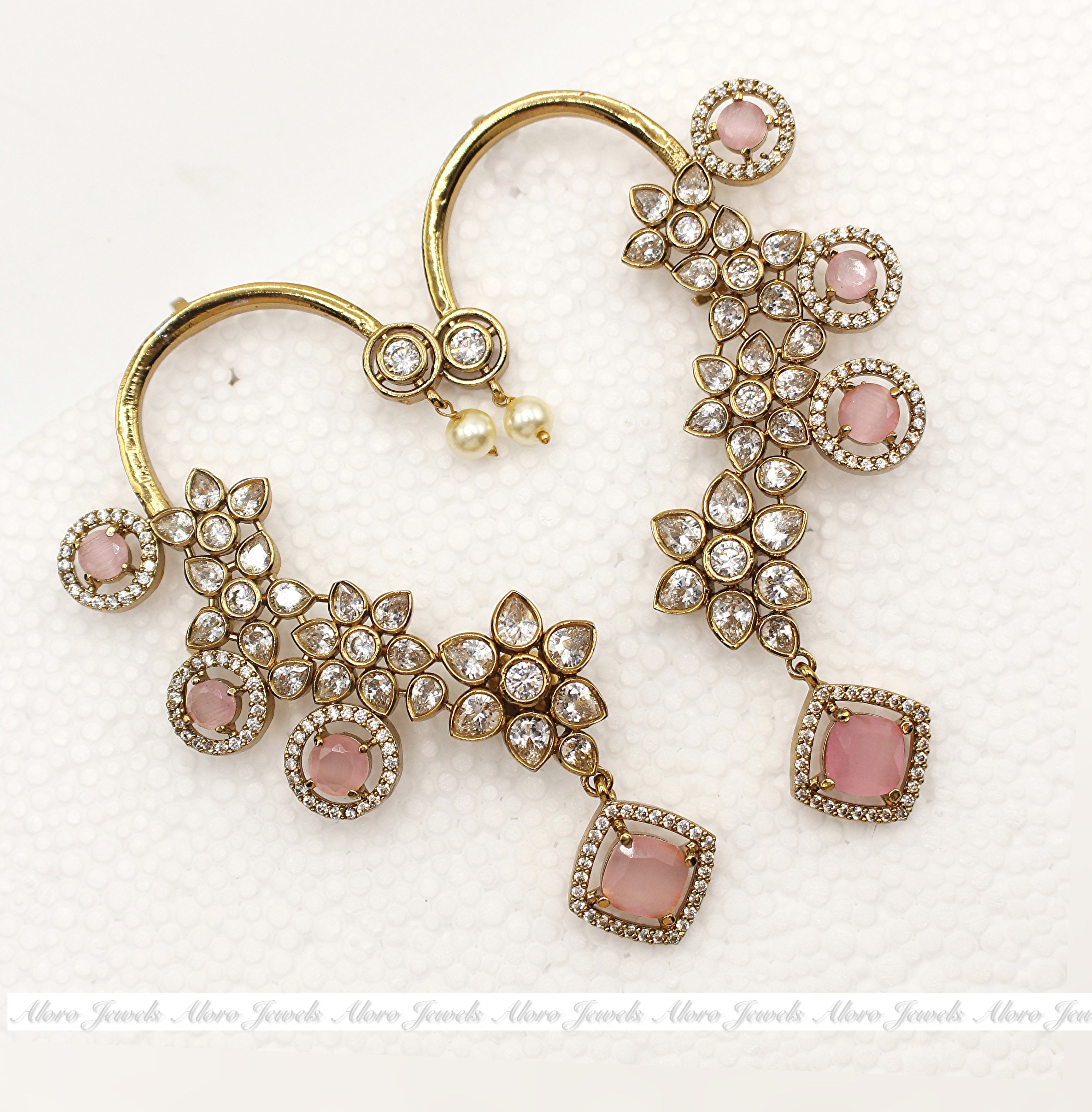 Jasmine Earwrap Earrings - Aloro Jewels