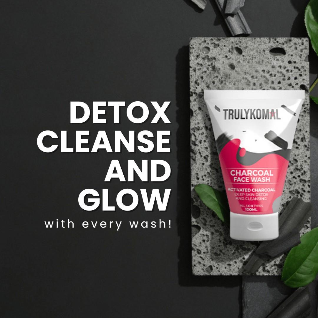 Charcoal Facewash - Trulykomal