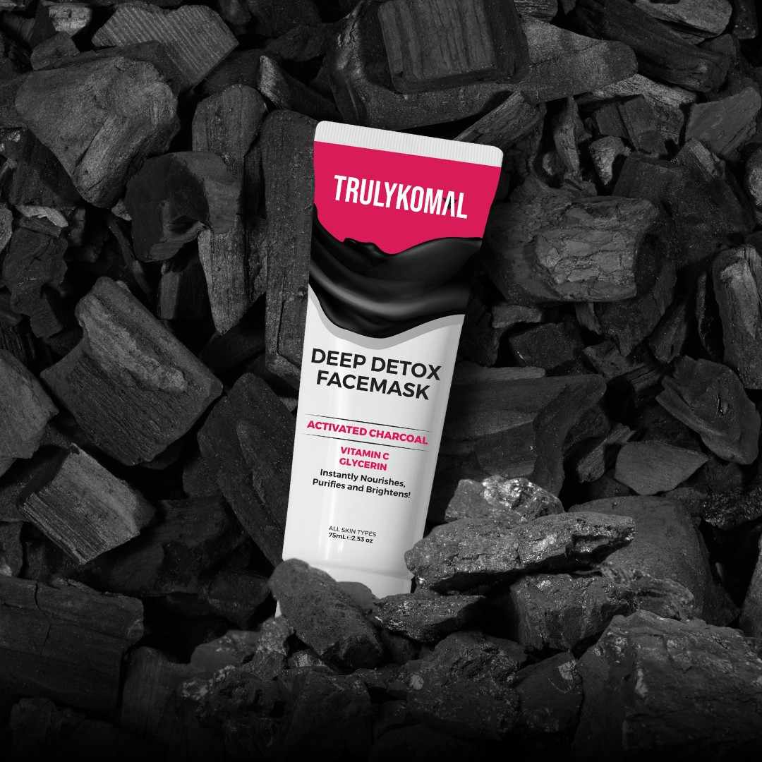 Charcoal Face Mask - TrulyKomal
