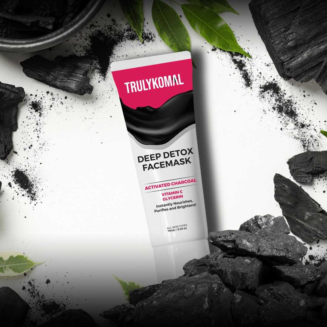 Charcoal Face Mask - TrulyKomal