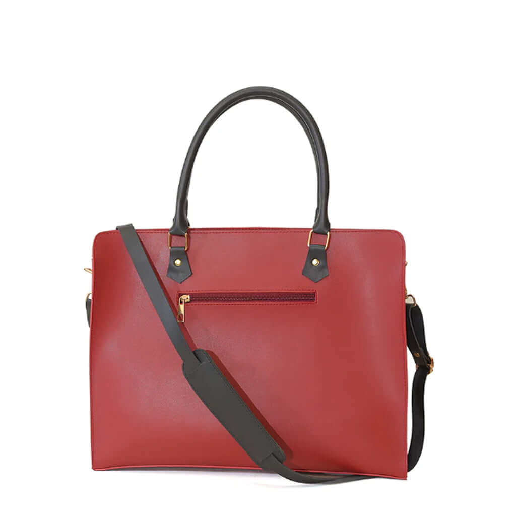 Craze Maroon Laptop bag - Bag X