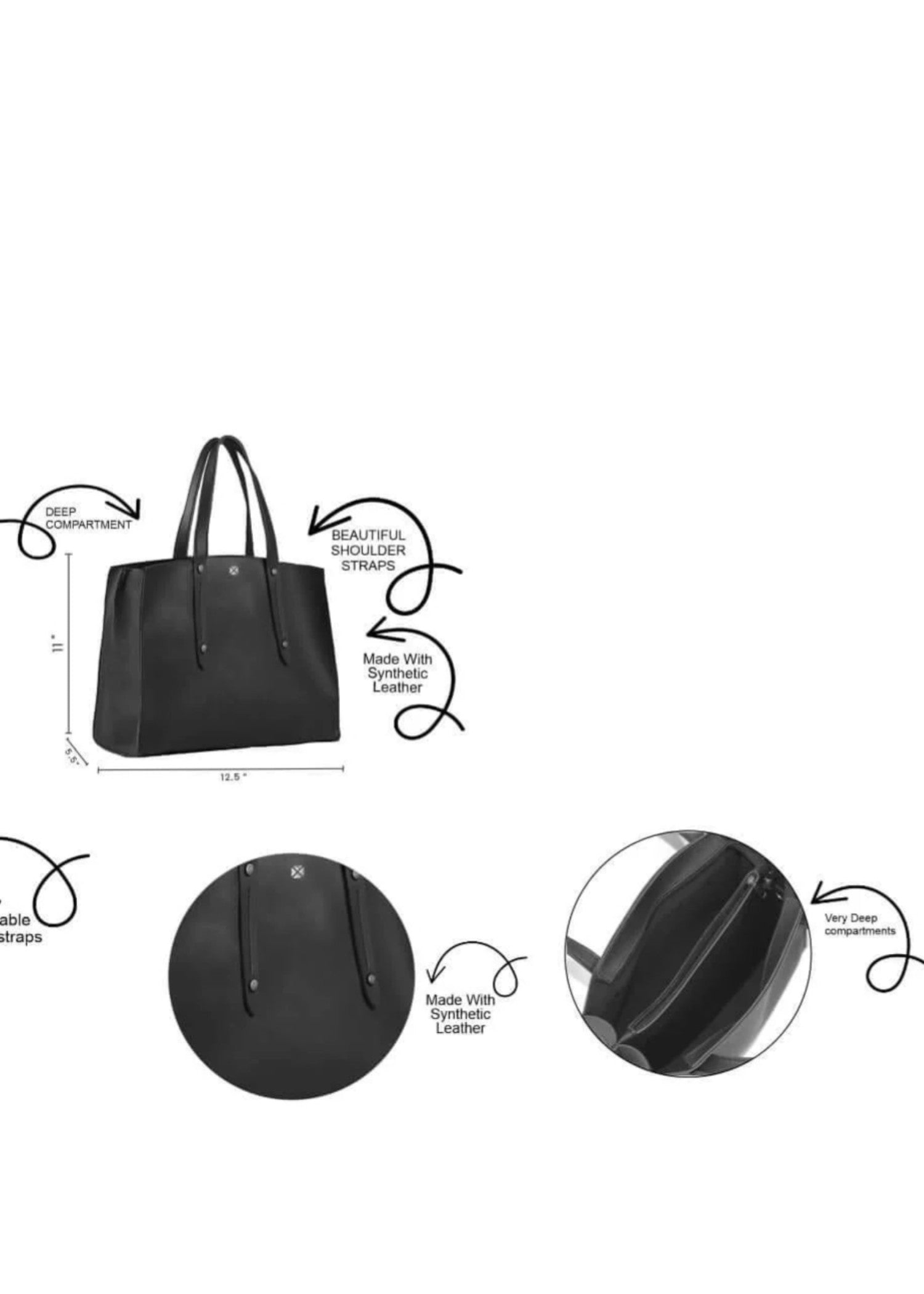 Crew Brown Tote Bag - Bag X