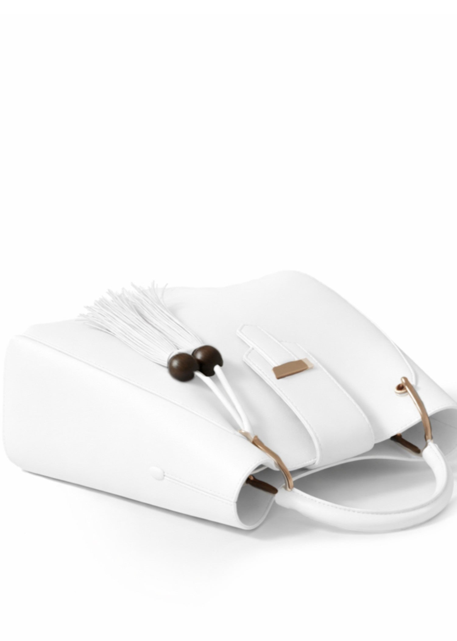 Crimson 1 PC White Shoulder bag - Bag X