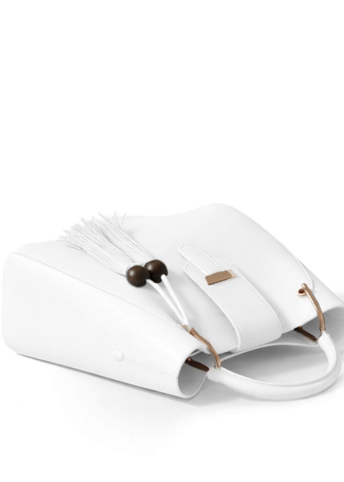 Crimson 1 PC White Shoulder bag - Bag X
