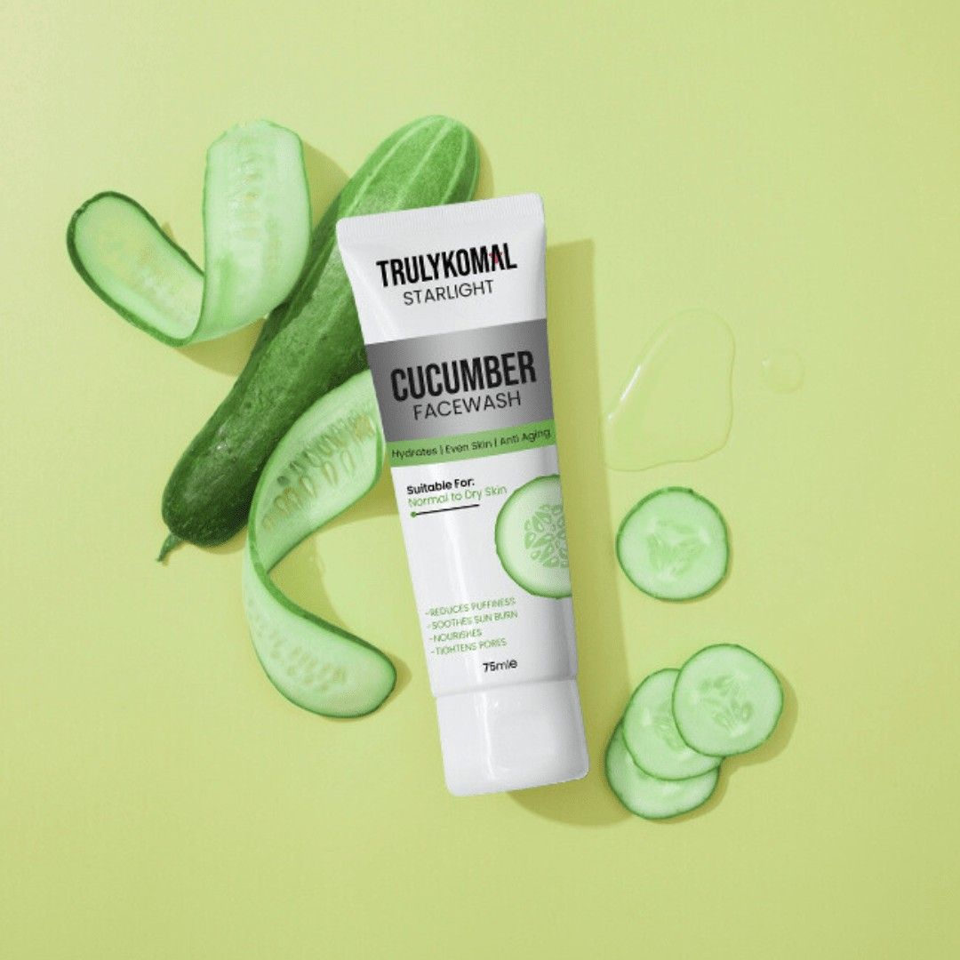 Cucumber Face Wash - Trulykomal
