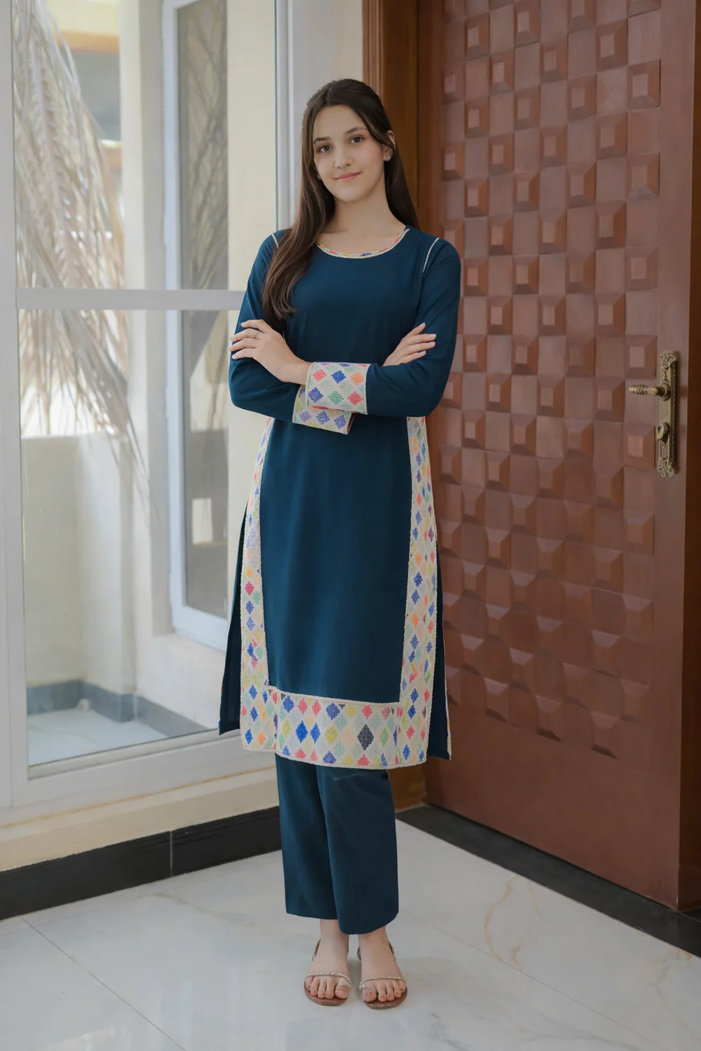 Color Pop Kurta 2 Piece Suit - Shadeforteen