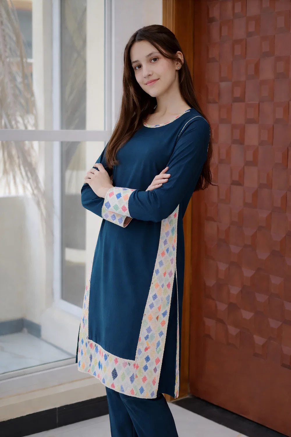 Color Pop Kurta 2 Piece Suit - Shadeforteen