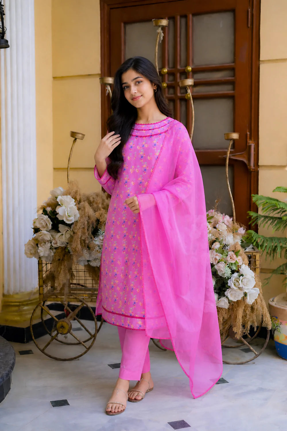 Sweet pink 3 piece suit - Shadeforteen