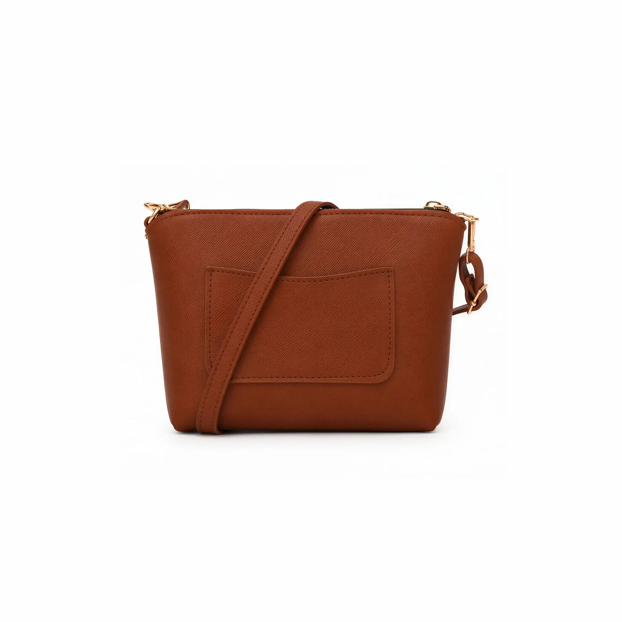 Clara Crossbody Bag - Brown - HBH