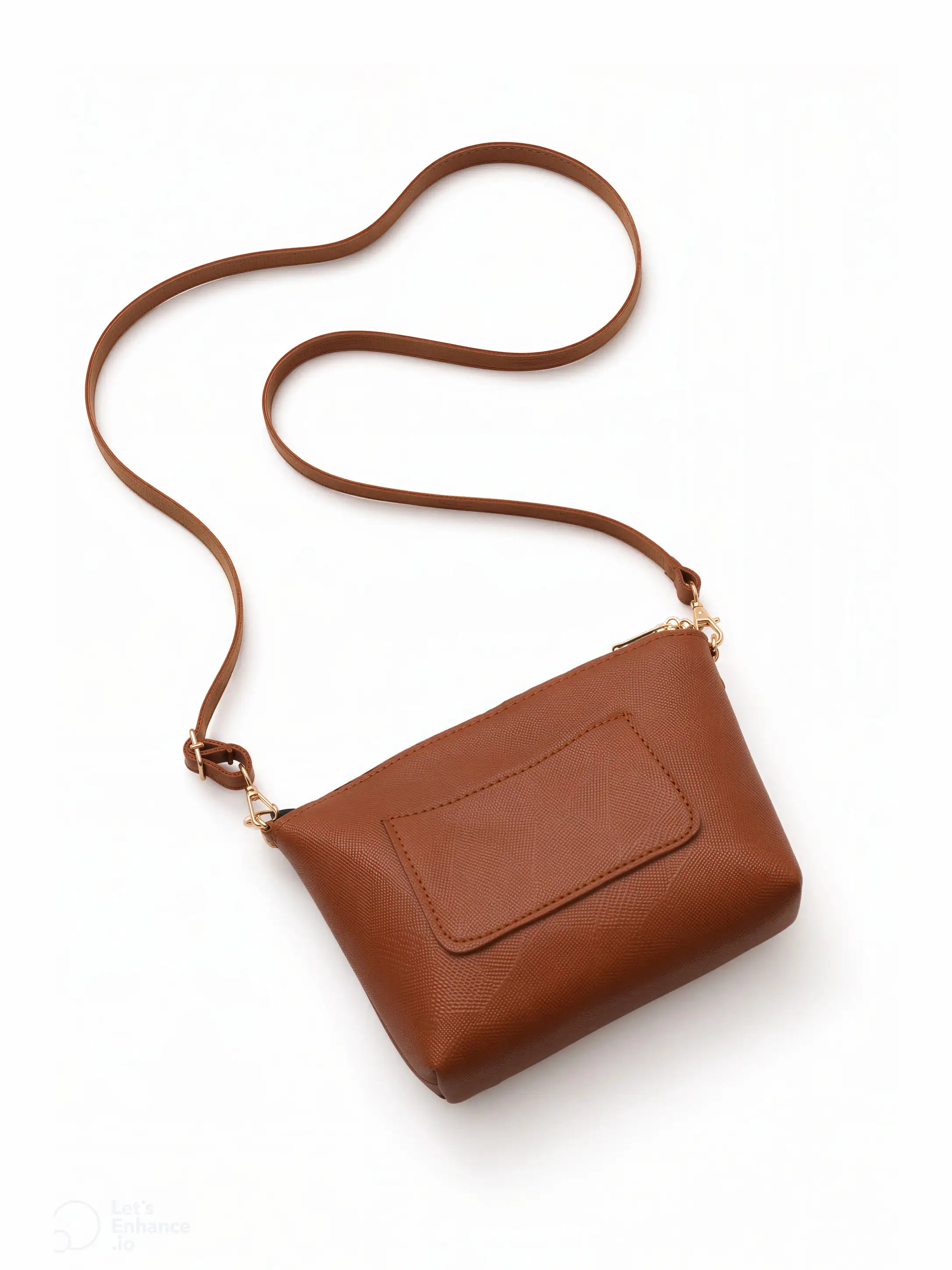 Clara Crossbody Bag - Brown - HBH