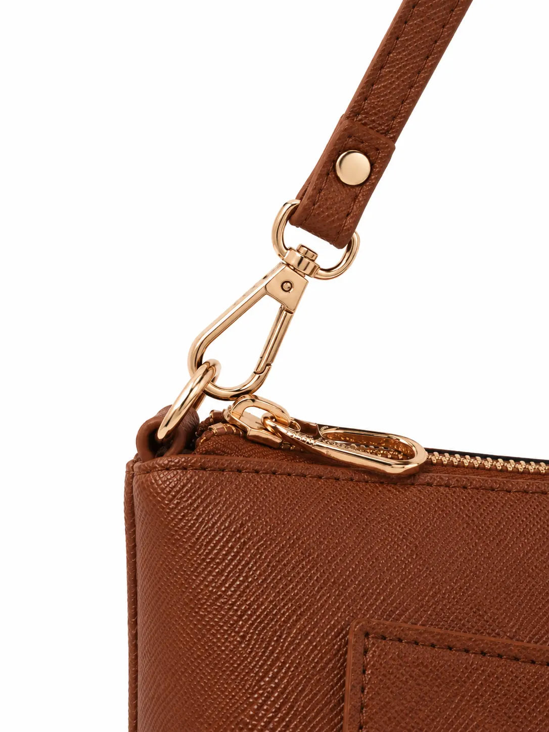 Clara Crossbody Bag - Brown - HBH