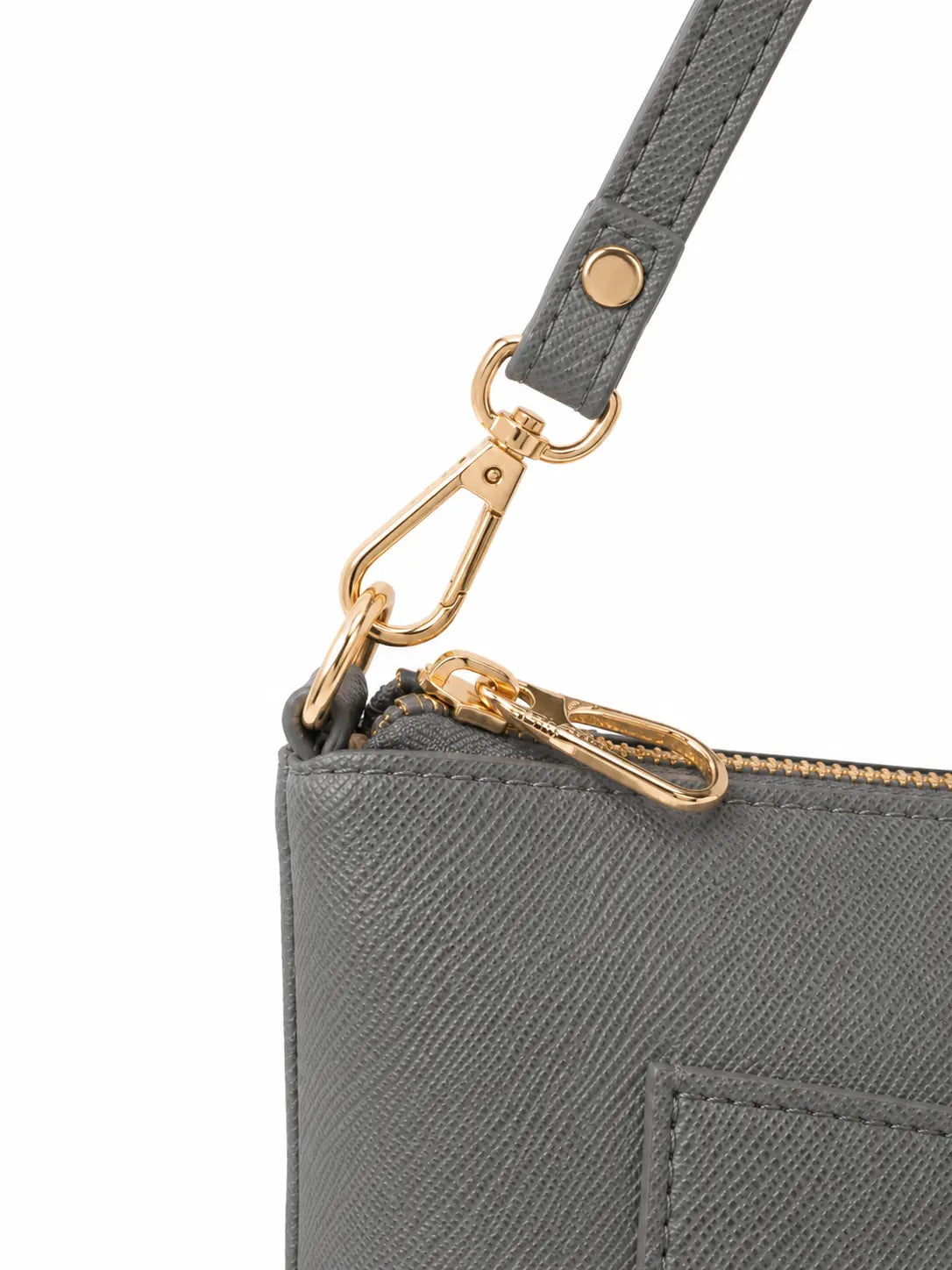 Clara Crossbody Bag - Grey - HBH