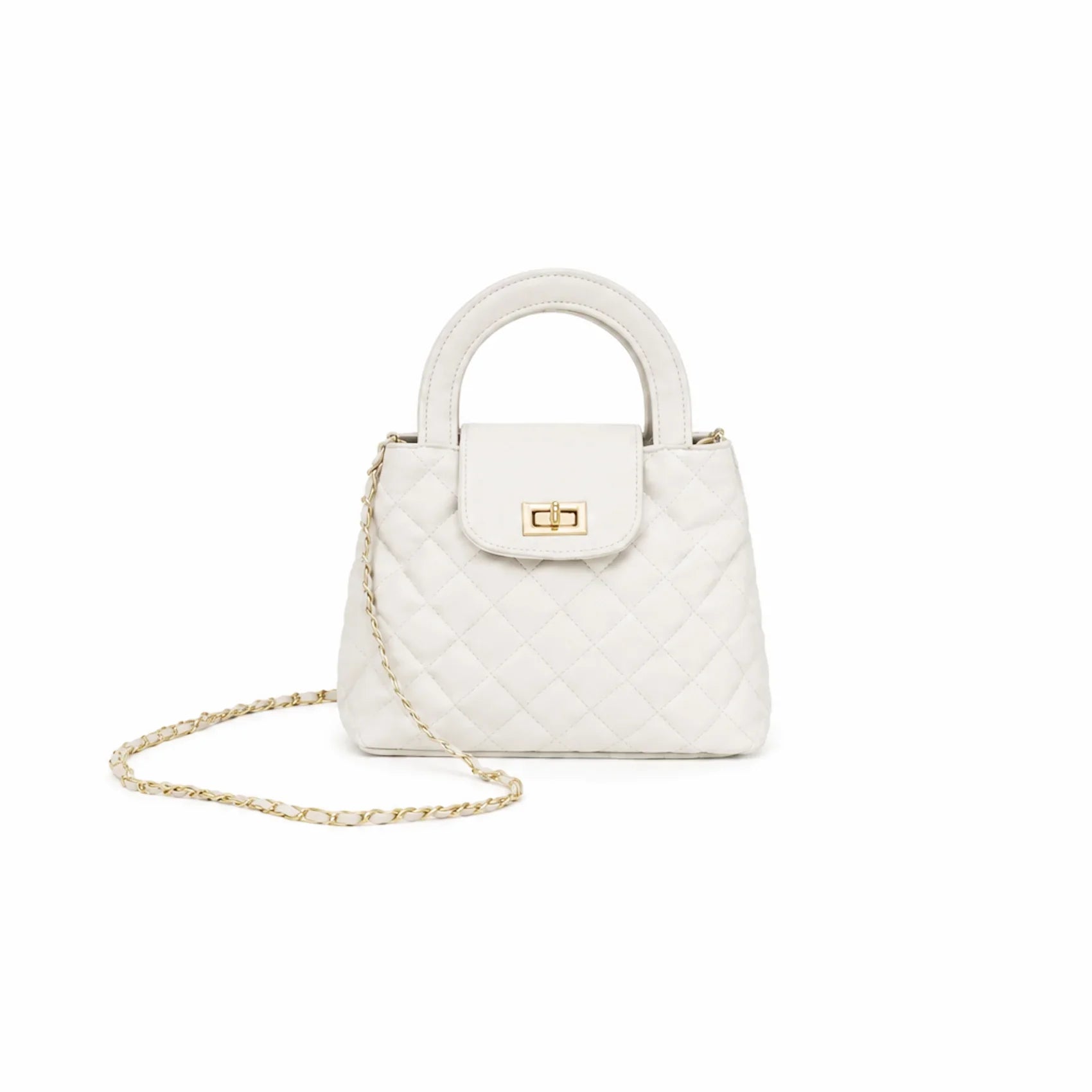 Classic Crossbody Bag - White - HBH
