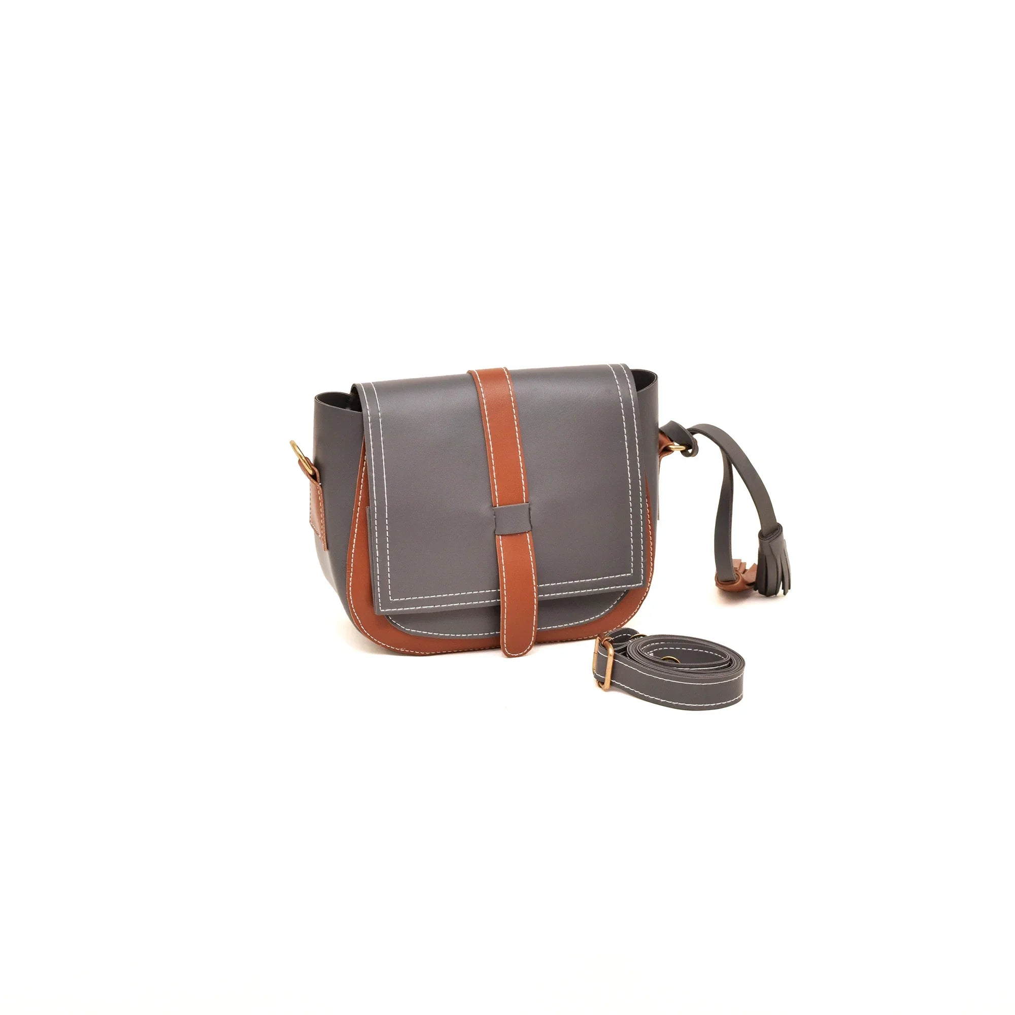 Crossbody bag - Grey - HBH