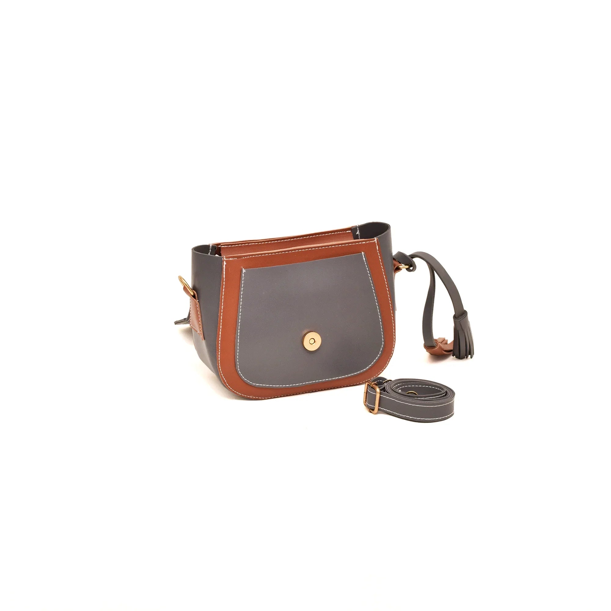 Crossbody bag - Grey - HBH