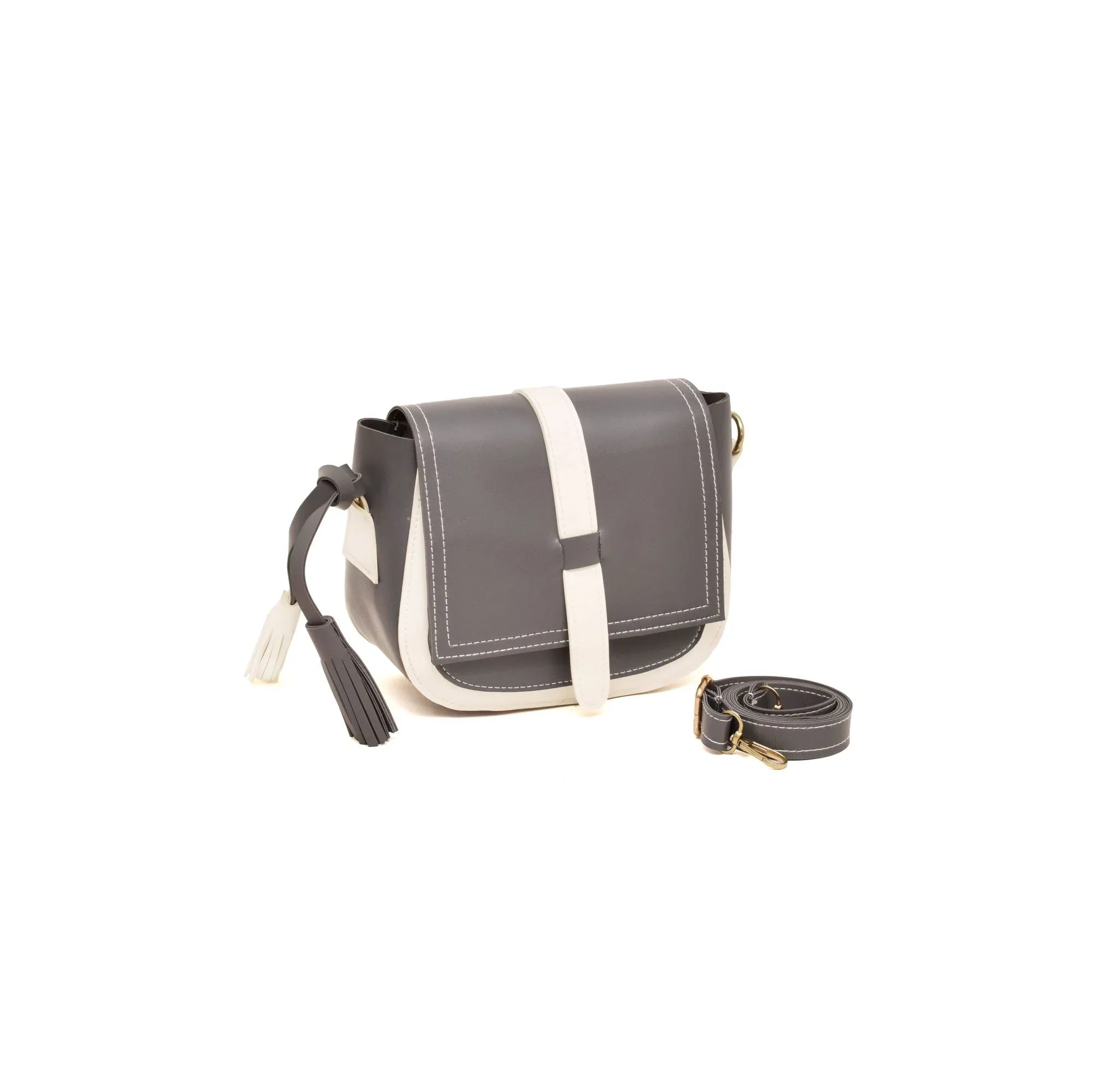 Crossbody bag - Grey - HBH