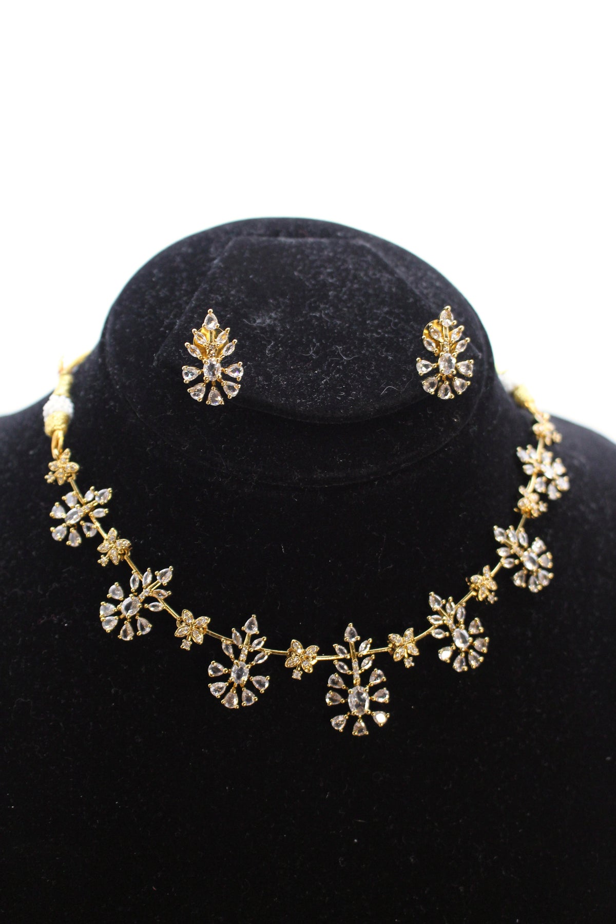 Mehmal Diamond Style Necklace - Aloro Jewels
