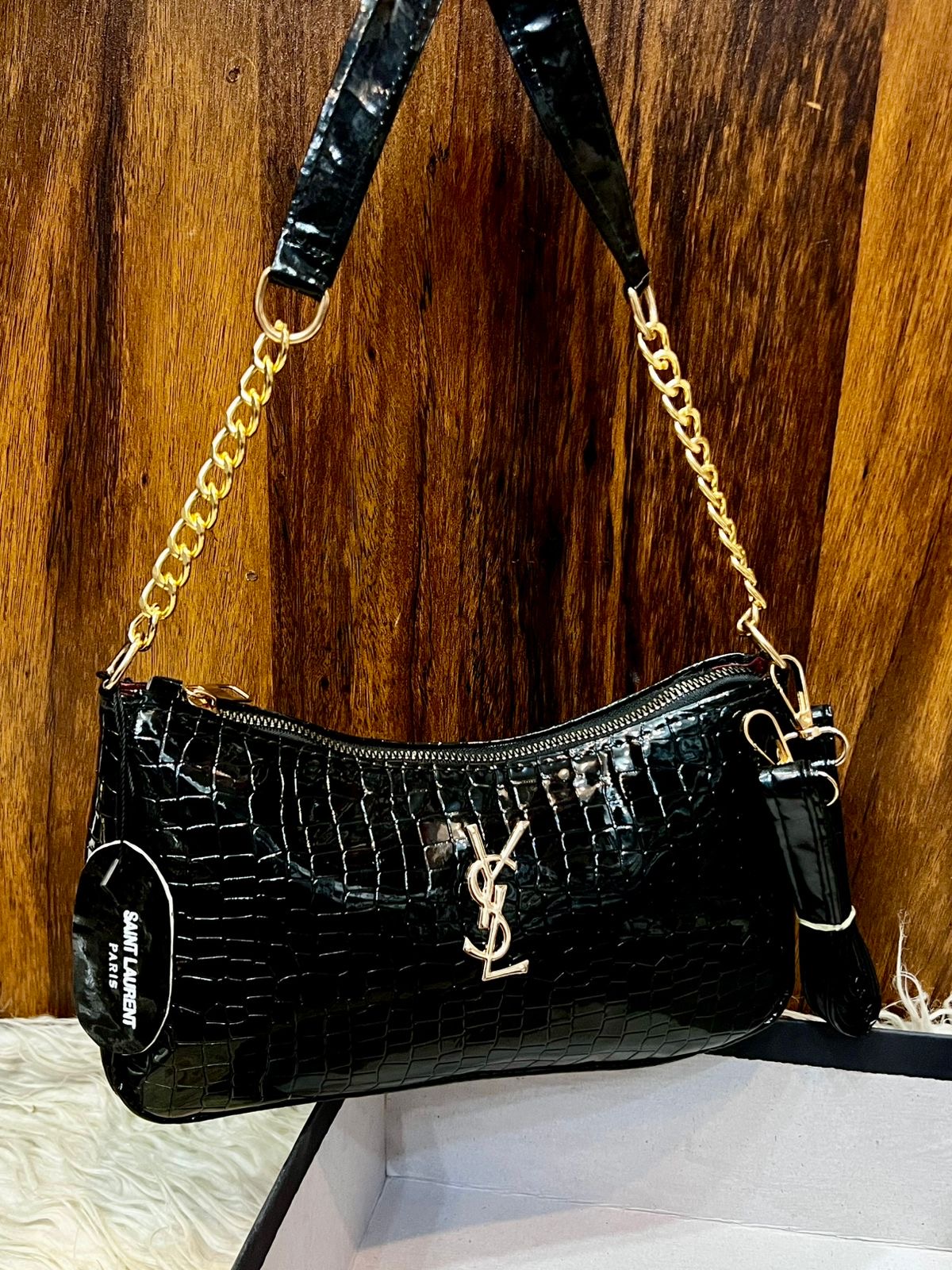 Ysl Crocodile Crossbody - Bellabags