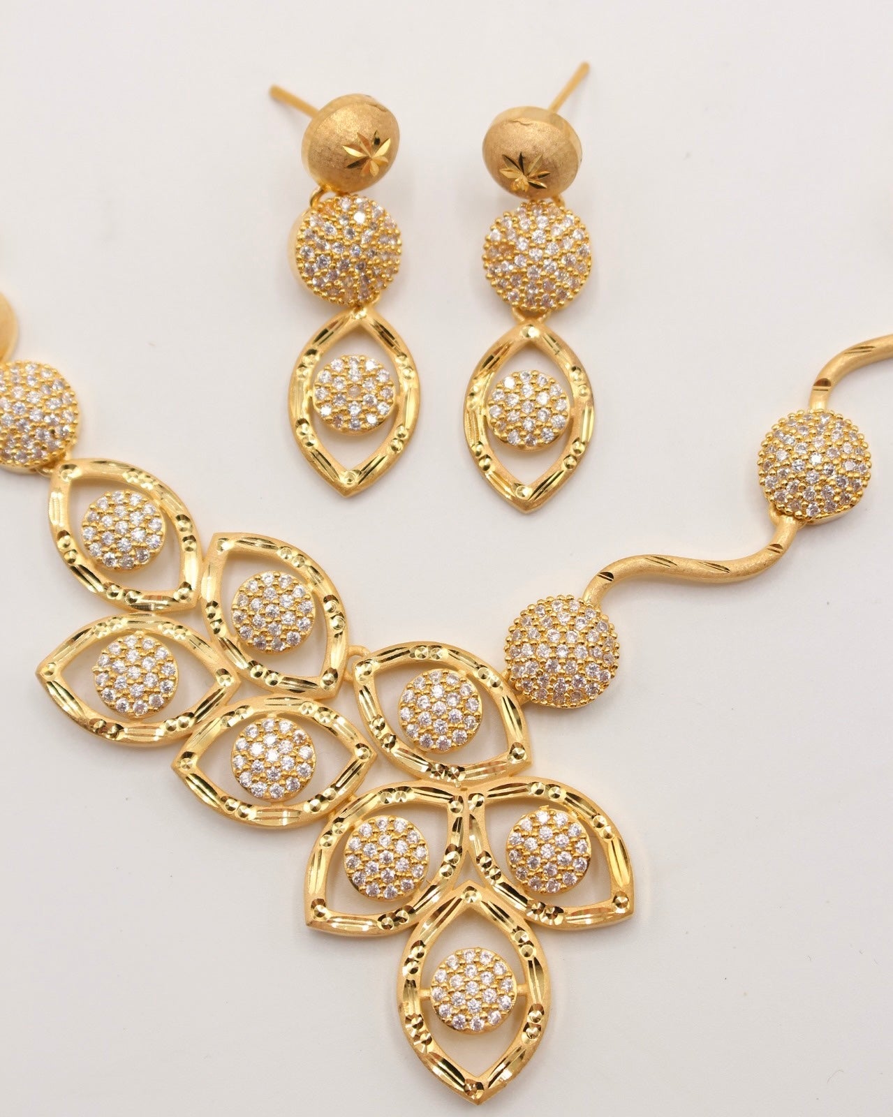 Gold Plated Petals - Aloro Jewels