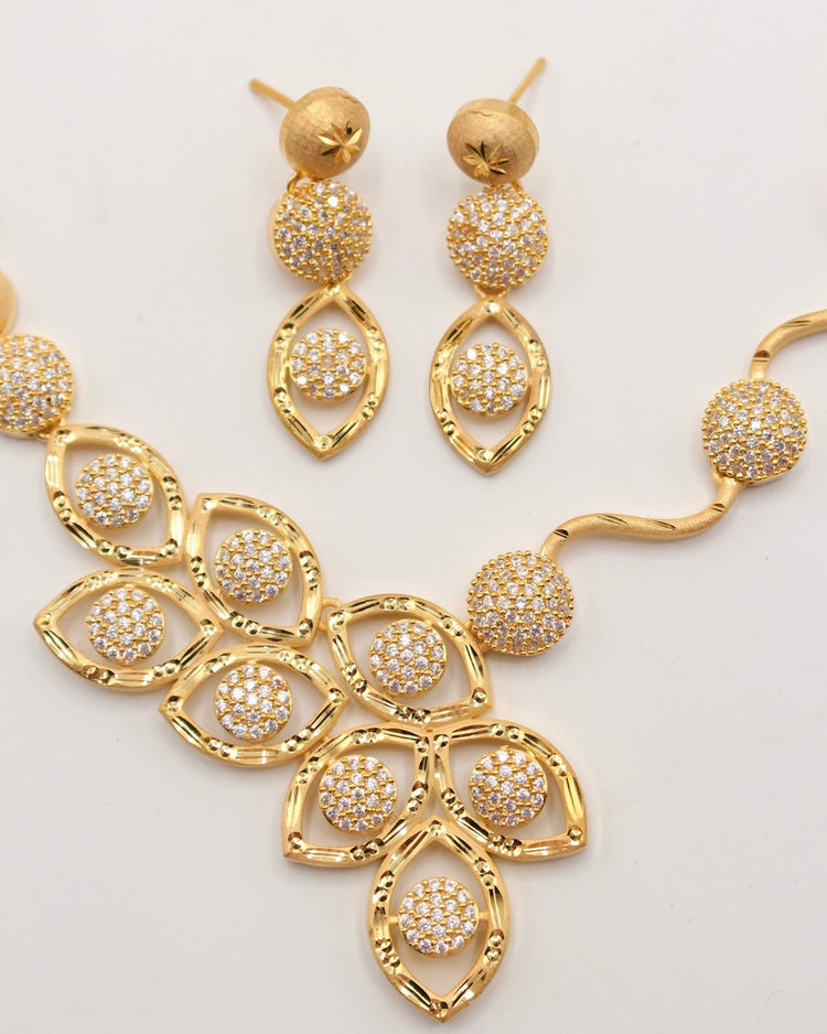 Gold Plated Petals - Aloro Jewels