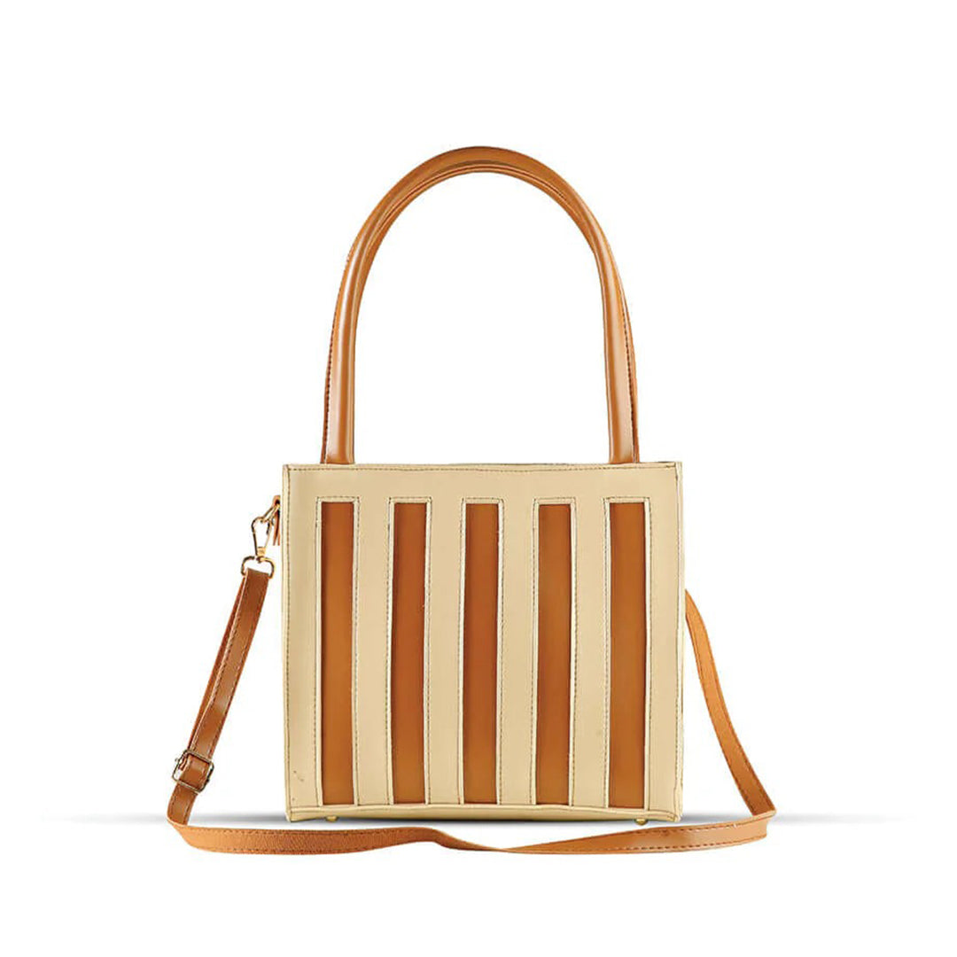 DREW BEIGE / BROWN Handbag - Bag X