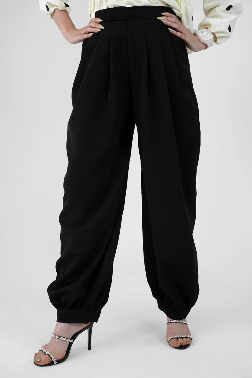 Black Balloon Pants – Modern Western Wear - Velora