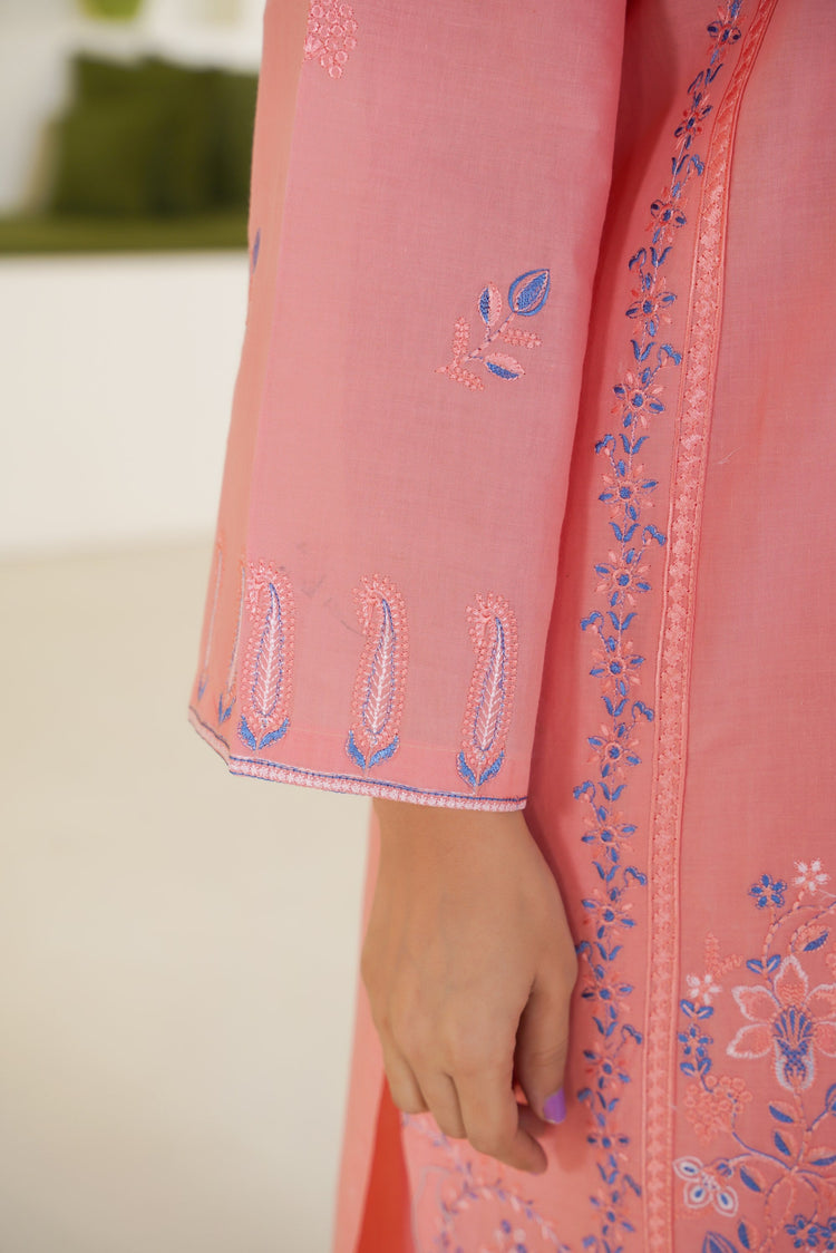 Peach Blossom Lawn Ready to Wear 3PC - Threads & Weaves