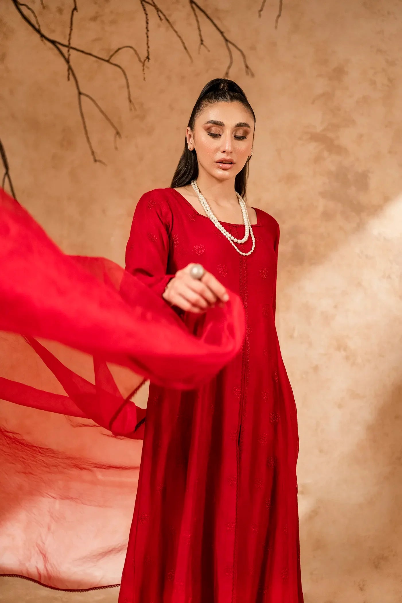 Serena 3 Piece Stitched - Javeria Zoa