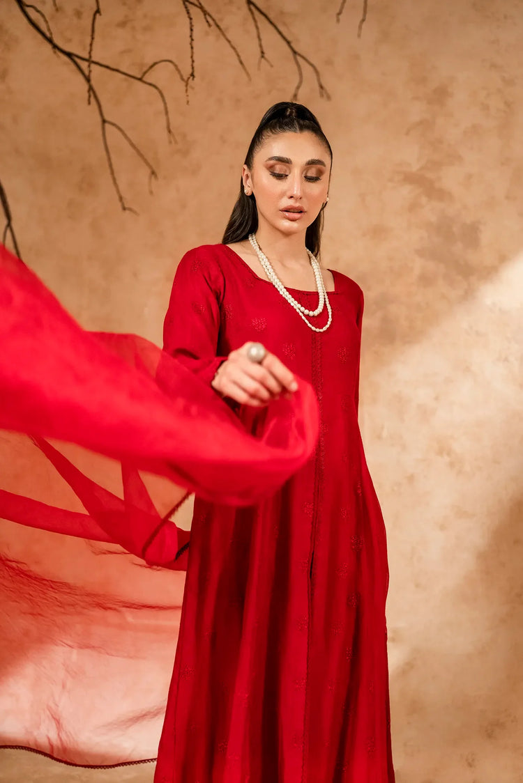 Serena 3 Piece Stitched - Javeria Zoa